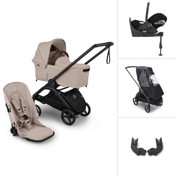  Poussette Bugaboo Dragonfly Plus 3-en-1 "Desert Taupe" (2026)