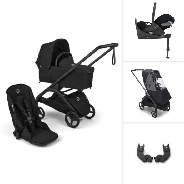  Poussette Bugaboo Dragonfly Plus 3-en-1 "Heritage Black" (2026)