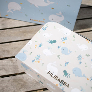 Valisettes "Les contes de Christian la Baleine" (x2) Filibabba