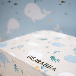 Valisettes "Les contes de Christian la Baleine" (x2) Filibabba