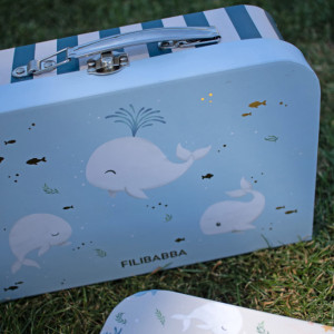 Valisettes "Les contes de Christian la Baleine" (x2) Filibabba