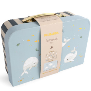 Valisettes "Les contes de Christian la Baleine" (x2) Filibabba