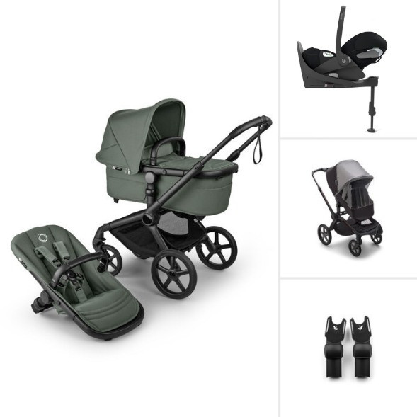  Poussette Bugaboo Fox5 Renew 3-en-1 "Forest Green"