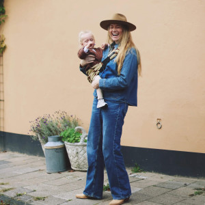 Porte-bébé en coton "Boho" Wildride
