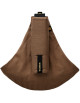 Porte-bébé en lin "Café"