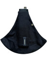 Porte-bébé en lin "Noir"