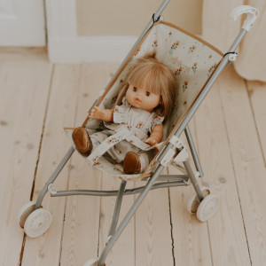 Poussette à volants pour poupée et poupon "Hélène" Minikane