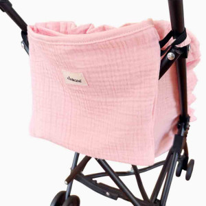 Poussette à volants pour poupée et poupon "Victoria" Minikane