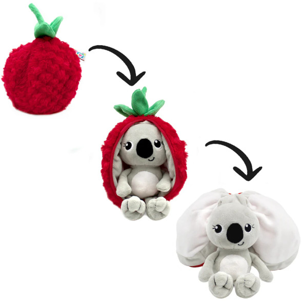 Peluche Flipetz "Tartlet le Koala & Framboise"