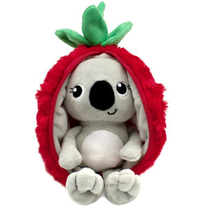 Peluche Flipetz "Tartlet le Koala & Framboise" Déglingos