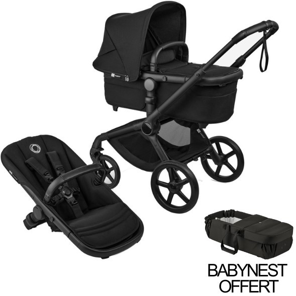  Poussette Bugaboo Fox5 Renew "Black Heritage"