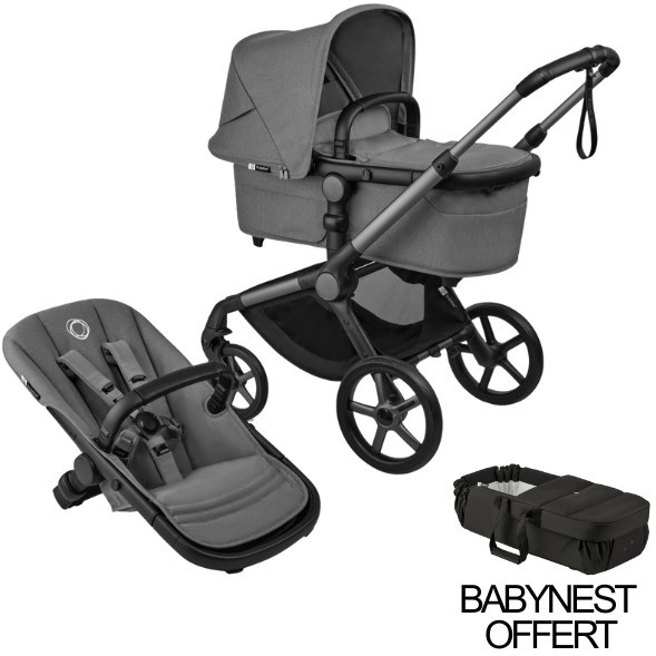  Poussette Bugaboo Fox5 Renew "Moon Grey"