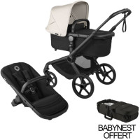  Poussette Bugaboo Fox5 Renew "Nuit Noire/Blanc Brume"