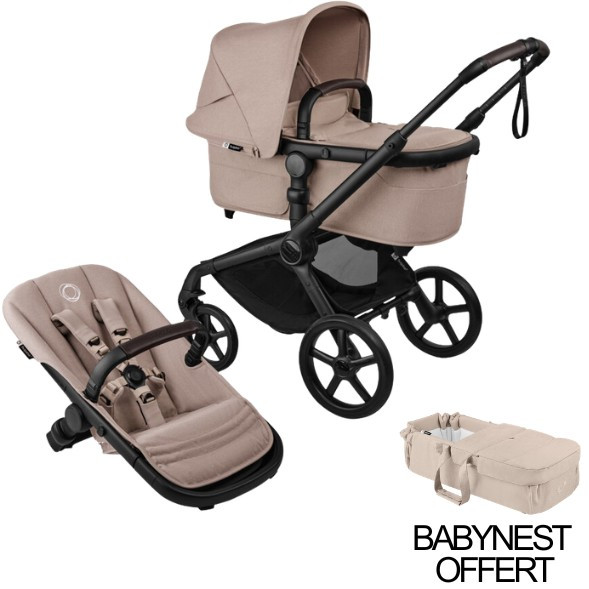  Poussette Bugaboo Fox5 Renew "Taupe Desert Melange"