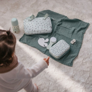 Kit de toilette bébé "Birdies Vert" Suavinex