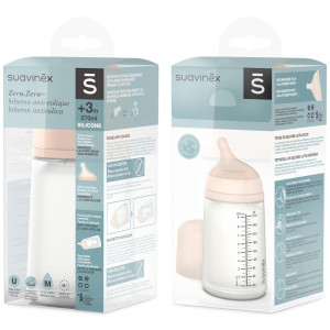 Biberon 270 ml Zero Zero Anti-colique Suavinex