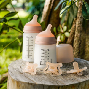 Biberon 180 ml Zero Zero Anti-colique Spécial allaitement Suavinex