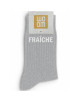 Chaussettes à Paillettes femme "Fraîche" Silver Moon (Taille 36-40)