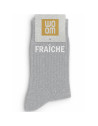 Chaussettes à Paillettes femme "Fraîche" Silver Moon (Taille 36-40)