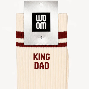 Chaussettes homme "King Dad" (Taille 41-46) Woom