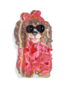 Pince à Cheveux "Caniche Rose" Woom
