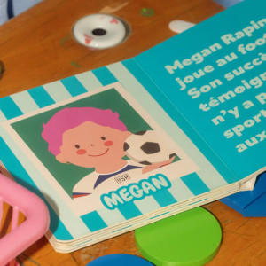 Livre enfant cartonné "Sportives" (3 ans et +) Marcel et Joachim