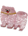 Pince à Cheveux "Chien Rose" Woom