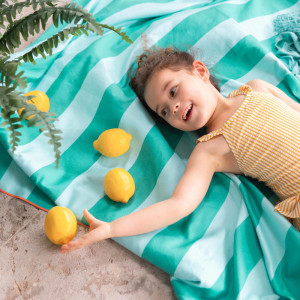Serviette de plage en microfibre (180 x 100 cm) "Safari" quut