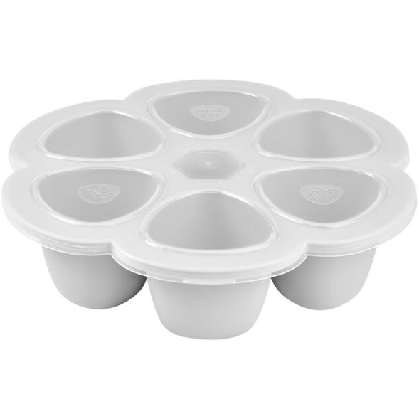Moule Multiportions en silicone "Gris Clair" 6*90ml