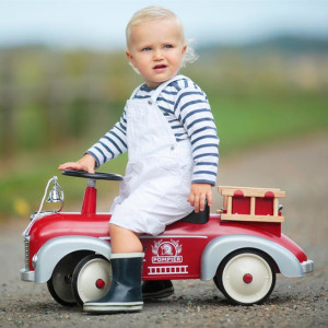 Voiture Porteur Speedster "Camion de Pompiers" (12-36 mois) Baghera