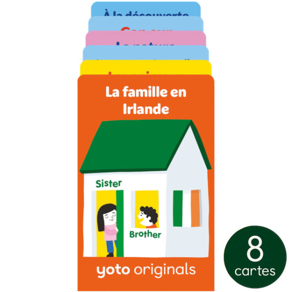 Livre audio pour YOTO "L'anglais est un jeu" (x8) (3-10 ans)