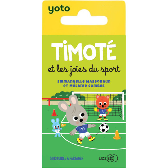 Livre audio pour YOTO "Timoté et les joies du sport" (2-5 ans)