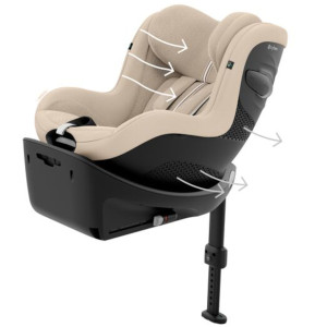  Siège Auto Cybex Sirona G3 Plus "Almond Beige" (3 mois-4 ans)