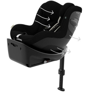  Siège Auto Sirona G3 Plus "Moon Black" (3 mois-4 ans)