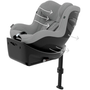  Siège Auto Cybex Sirona G3 Plus "Stone Grey" (3 mois-4 ans)