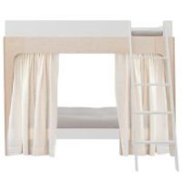 Rideaux pour lit superposé et mezzanine Perch en lin "Ecru" (x2)