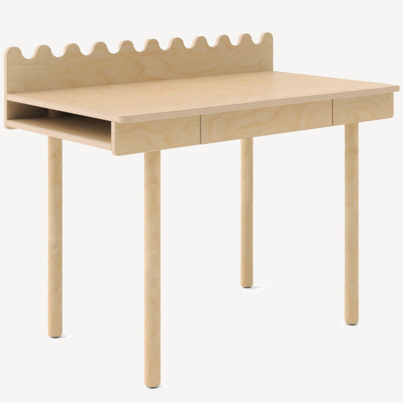 Bureau enfant évolutif en bois Moss "Bouleau"
