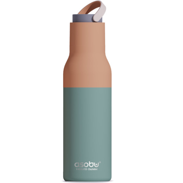 Gourde isotherme (650 ml) "Metro Pastel Green"