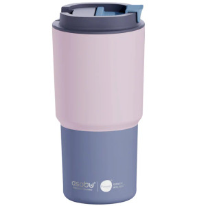 Mug isotherme (650 ml) "Pick me Up Pastel Pink" Asobu