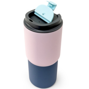 Mug isotherme (650 ml) "Pick me Up Pastel Pink" Asobu
