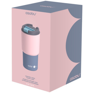 Mug isotherme (650 ml) "Pick me Up Pastel Pink" Asobu