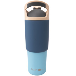 Gourde en inox isotherme (950 ml) "Cosmic Pastel Blue" Asobu