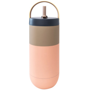 Gourde isotherme (650 ml) "Orbit Pastel Peach" Asobu