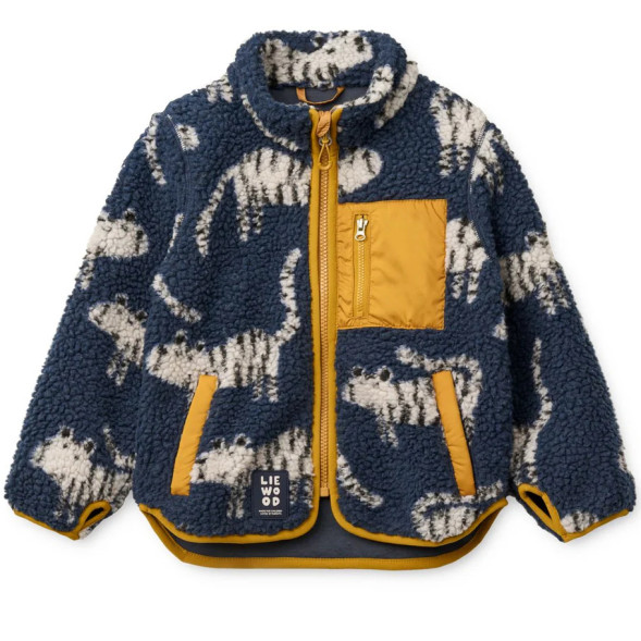 Veste polaire enfant Nolan "Tiger Classic Navy"