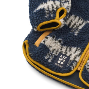 Veste polaire enfant Nolan "Tiger Classic navy" Liewood