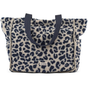 Totebag en polaire Reed "Mega Leo Mist" (Grand) Liewood