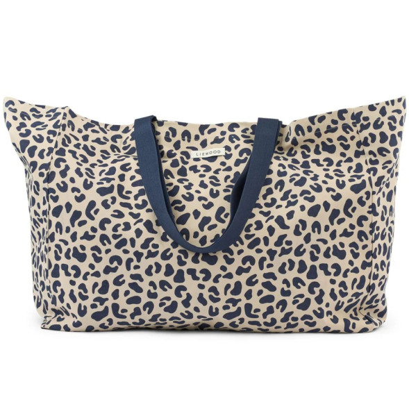 Totebag en coton bio "Mega Leo Mist" (Grand)