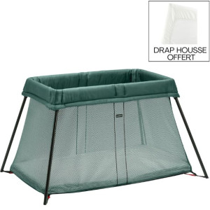 Lit de voyage pliant bébé Light "Vert Foncé" Babybjörn