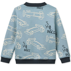 Sweat enfant en coton bio Ridley "Race Cars" Liewood