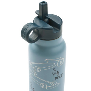 Gourde en inox isotherme (350ml) Falk "Race cars Beach blue" Liewood